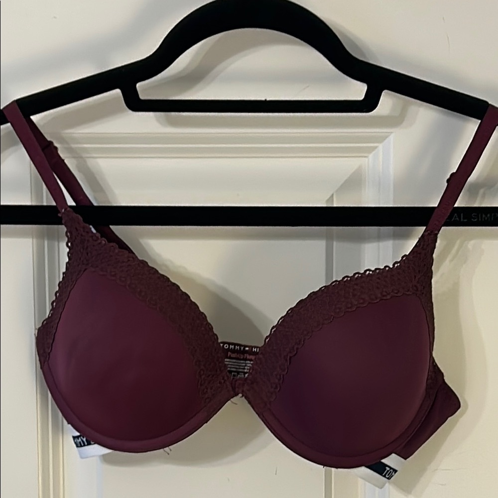Tommy Hilfiger Purple Underwire Bra Intimates